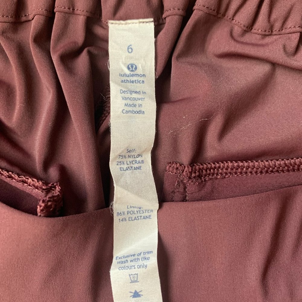 [Lululemon] &go city skort S6 - Picture 7 of 7